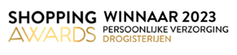 De Online Drogist is winnaar van de Shopping Awards 2023 !!